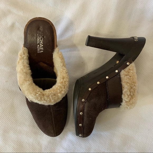 Vintage Michael Kors Heeled Clogs size 9 - Picture 3 of 11